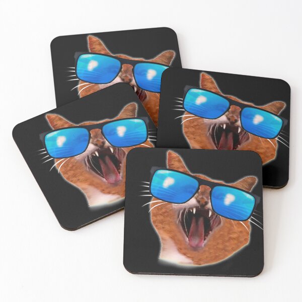 Item preview,   Ginger impudent cat in glasses designed and sold by Galina Kostyaeva.