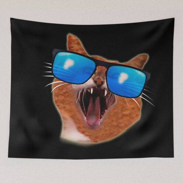 Item preview,   Ginger impudent cat in glasses designed and sold by Galina Kostyaeva.