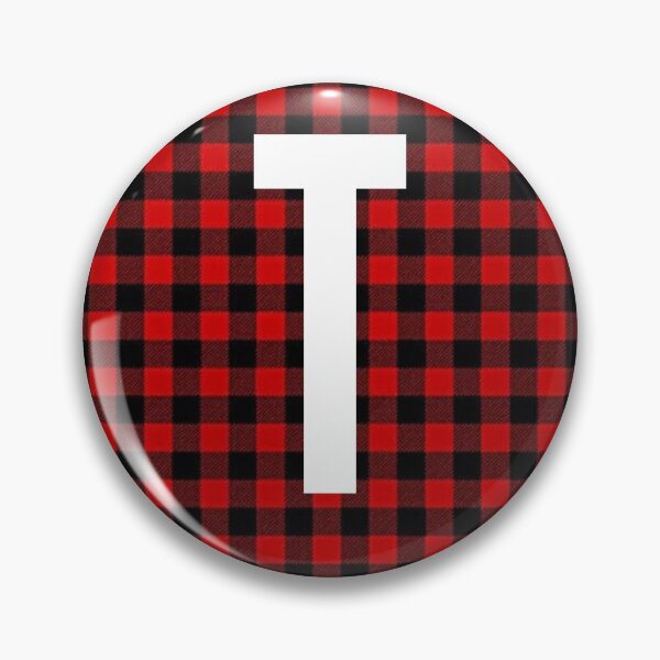 Item preview, Monogram letter T flannel design designed and sold by JustSeasons.