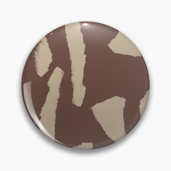 Item preview, Abstract shapes 019 brown beige designed and sold by Nadezda Kravcenko.