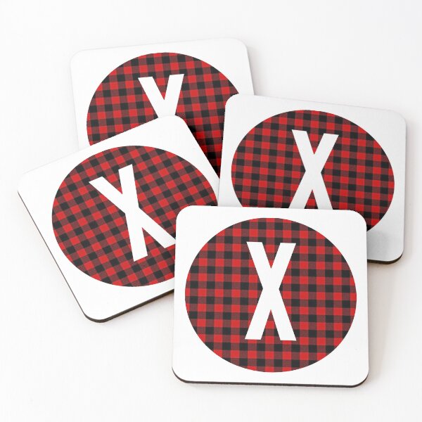 Item preview, Monogram letter X flannel design designed and sold by JustSeasons.