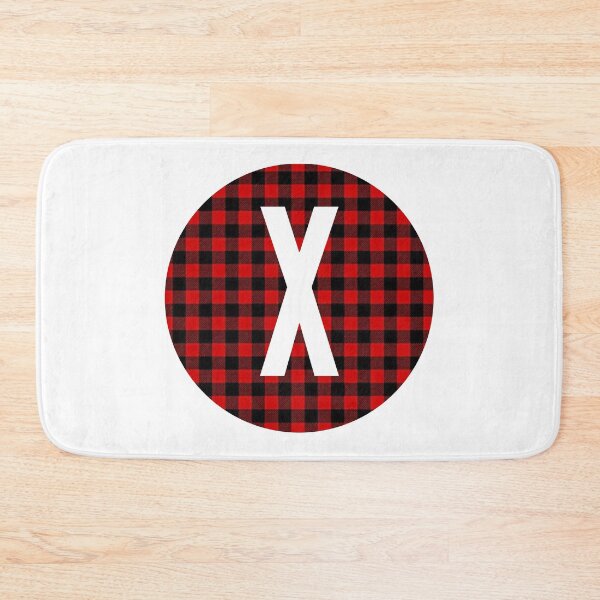 Item preview, Monogram letter X flannel design designed and sold by JustSeasons.