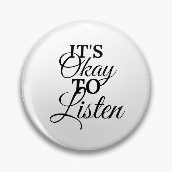 Item preview, It's Okay To Listen Lewis Hamilton designed and sold by TheGreekGuy.