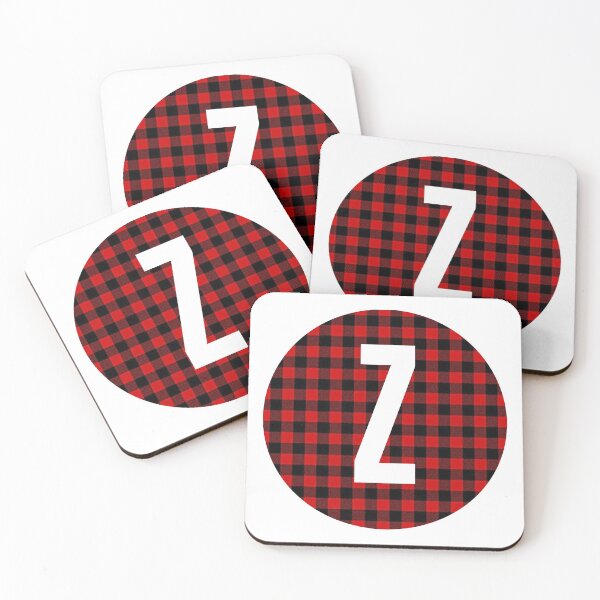 Item preview, Monogram letter Z flannel design designed and sold by JustSeasons.