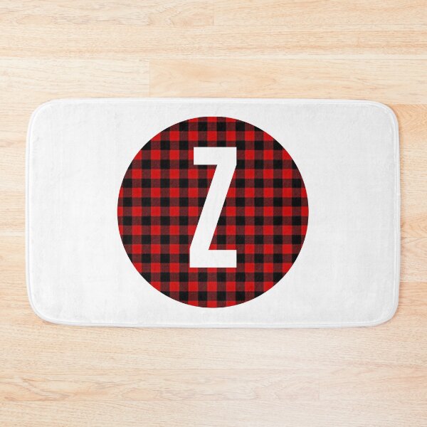 Item preview, Monogram letter Z flannel design designed and sold by JustSeasons.