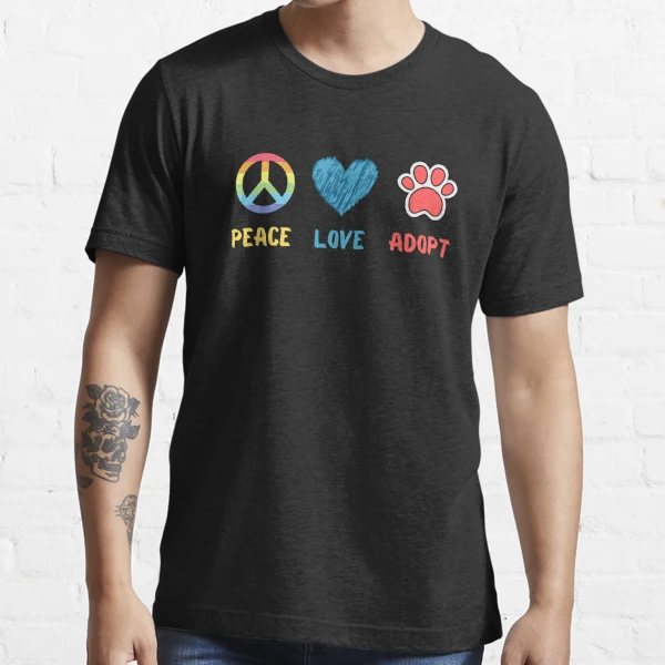 Peace Love Roblox Inspired Kids Unisex T Shirt Youth Kids 