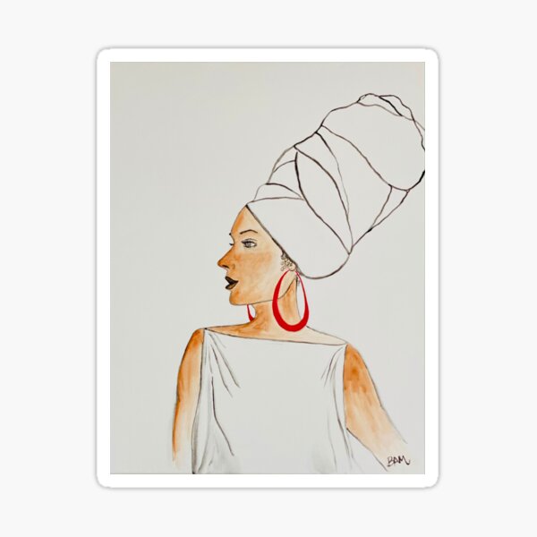 Renaissance Woman Sticker