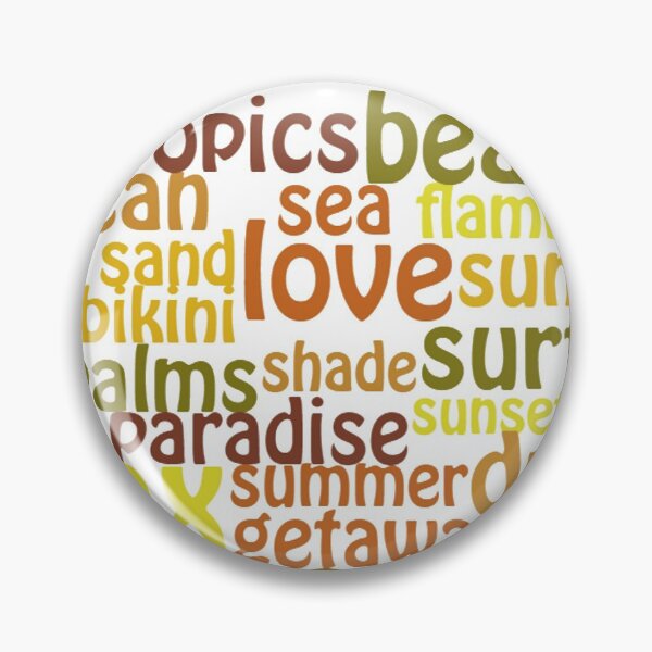 Item preview, Summer Getaway Vibes Typography designed and sold by ViewerEqualsPhoton.