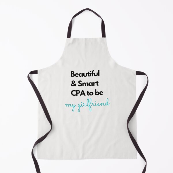 Item preview, Beautiful and smart CPA to be. My girlfriend. Stylish Text Design. designed and sold by Evartdesign.