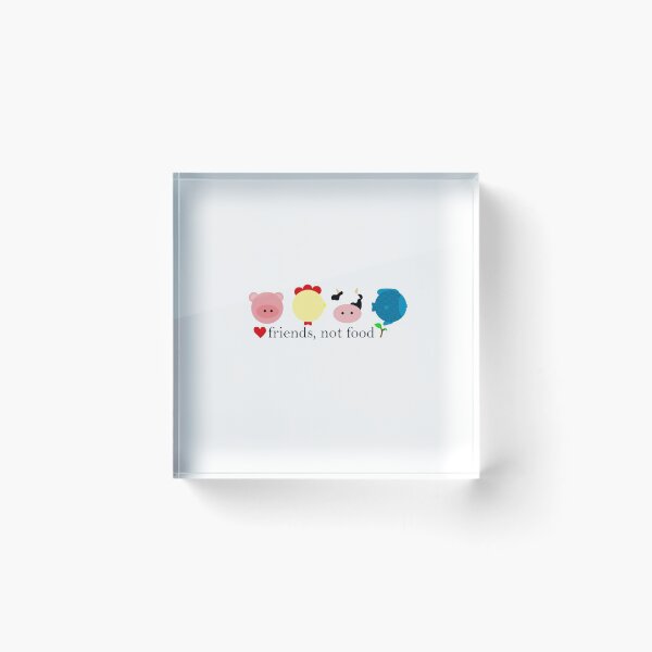 Item preview, Friends, not food designed and sold by asterea-.