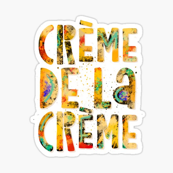 Item preview, Creme de la creme designed and sold by Island Life Studio.