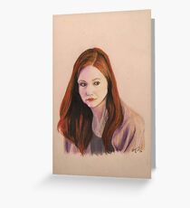Amy Pond Greeting Card