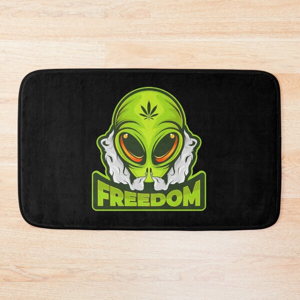 Item preview, Alien Smoking Marijuana  designed and sold by ozumdesigns.