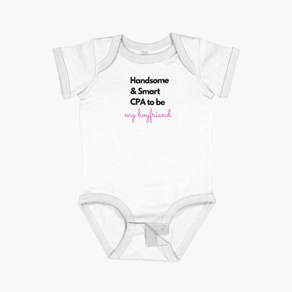 Item preview, Handosme and smart CPA to be. My boyfriend. Stylish Text Design. designed and sold by Evartdesign.