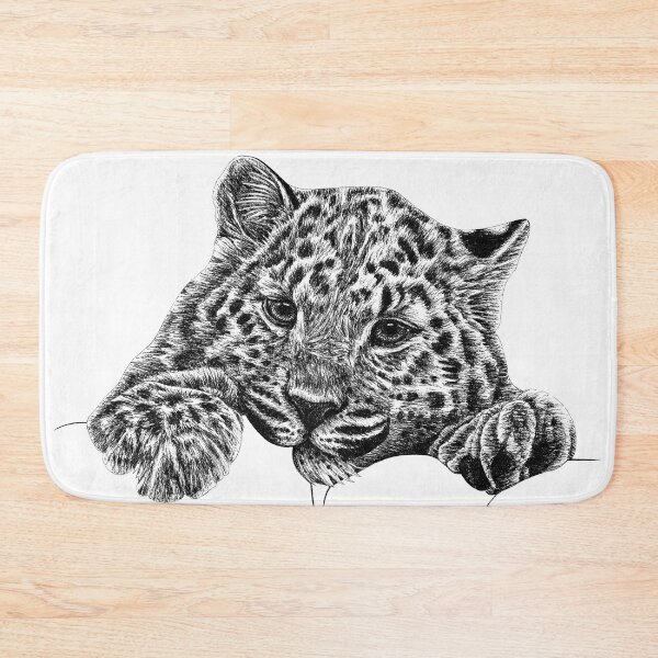 Item preview, Amur leopard cub designed and sold by LorenDowding.