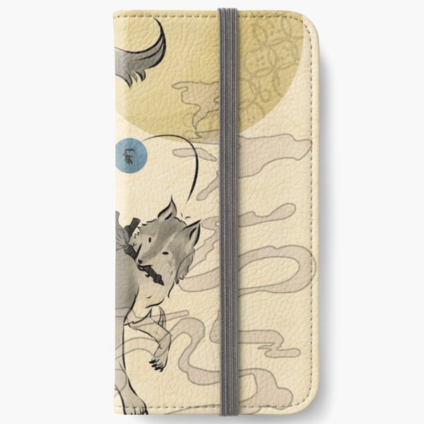The Great Grey Wolf - Sifkami iPhone Wallet