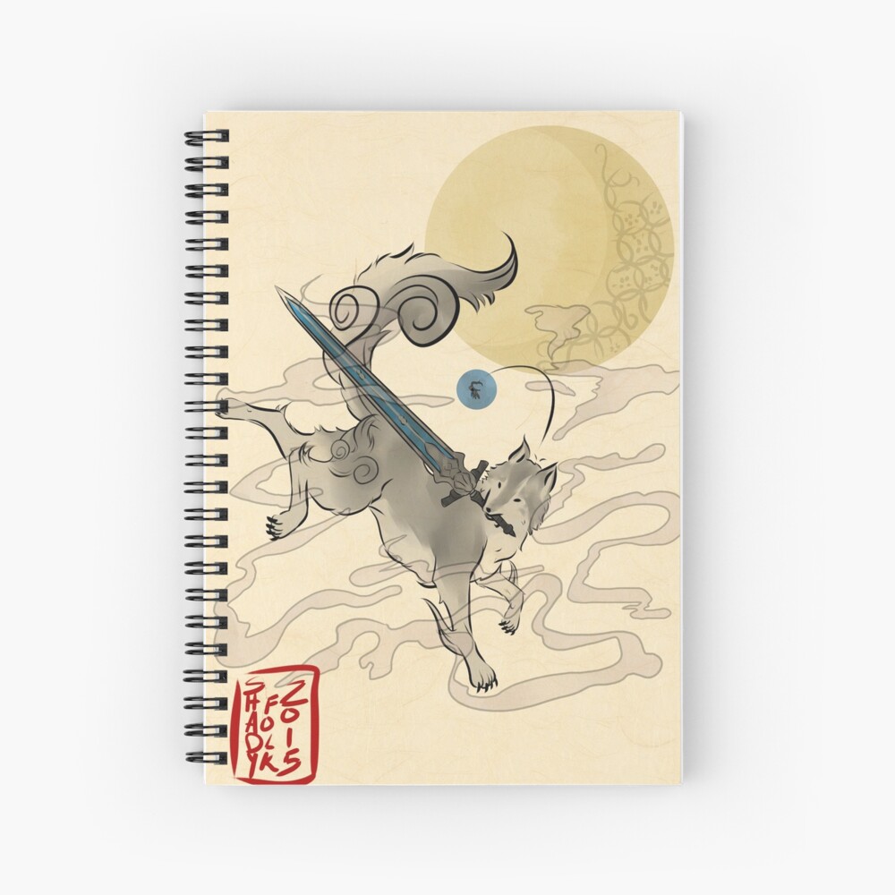 Item preview, Spiral Notebook designed and sold by Shadyfolk.