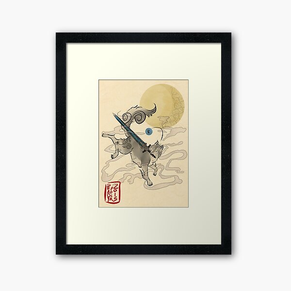 Aperçu de l'œuvre Le grand loup gris - Sifkami créée et vendue par Shadyfolk.