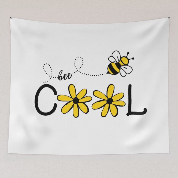 Item preview, Bee Cool - Flying Bee Yellow designed and sold by Trinket-Trickster.
