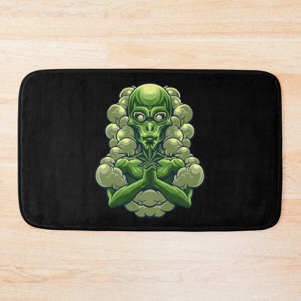 Item preview, Alien Smoking Marijuana  designed and sold by ozumdesigns.