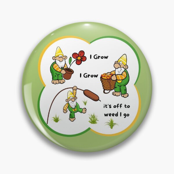 Item preview, I Grow I Grow It's Off to Weed I Go Funny Gardeners Gardening Gifts designed and sold by SavvyCleaner.