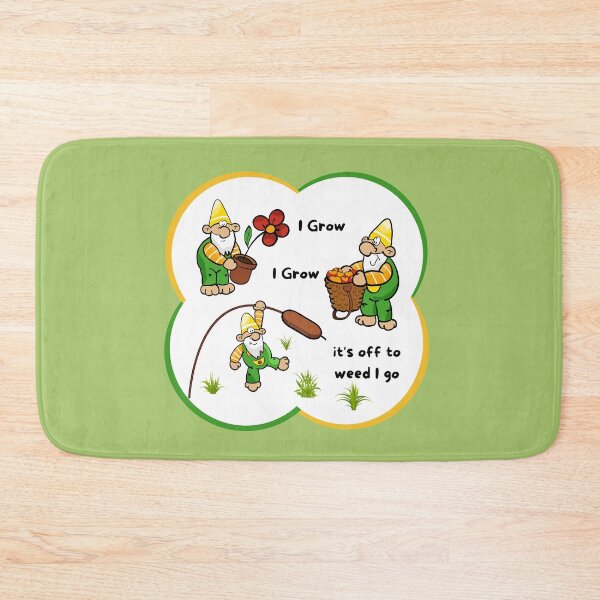 Item preview, I Grow I Grow It's Off to Weed I Go Funny Gardeners Gardening Gifts designed and sold by SavvyCleaner.
