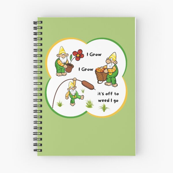 Item preview, I Grow I Grow It's Off to Weed I Go Funny Gardeners Gardening Gifts designed and sold by SavvyCleaner.
