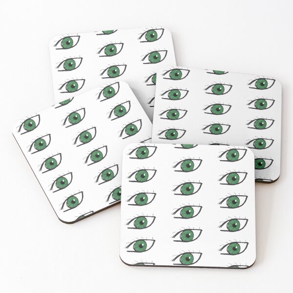 Item preview, Evil Green Eye Pattern  designed and sold by kerimeart.