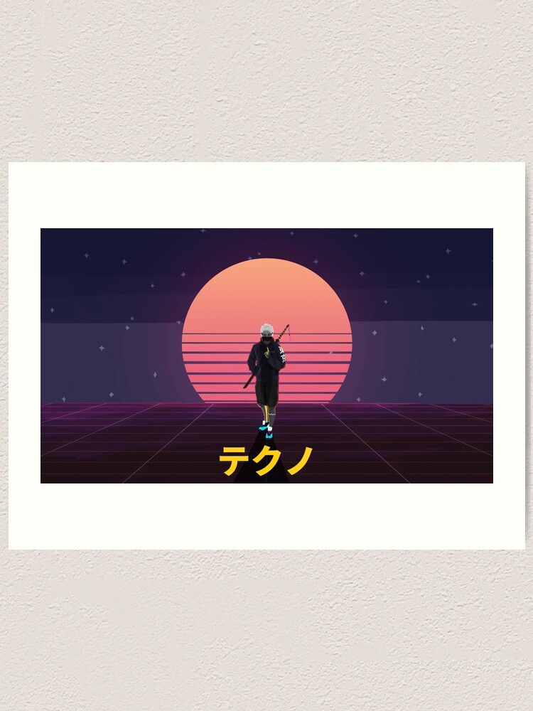 Cyberpunk Anime Girl by Toon Lord Anime Aesthetic Wall Art 