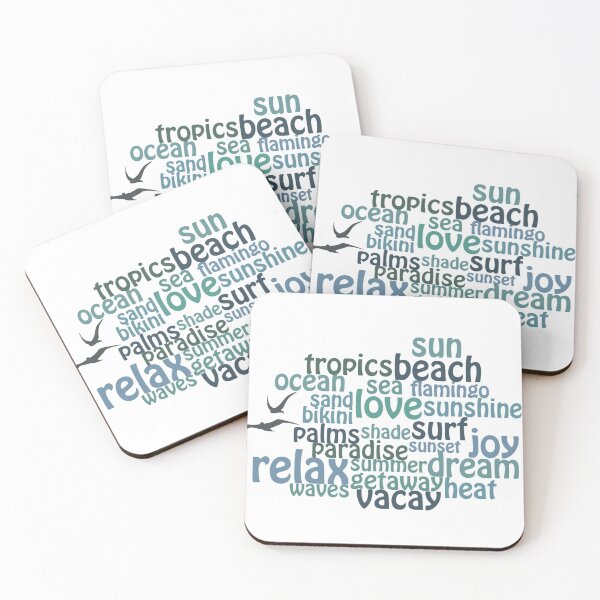 Item preview, Summer Vibes Typography Ocean designed and sold by ViewerEqualsPhoton.