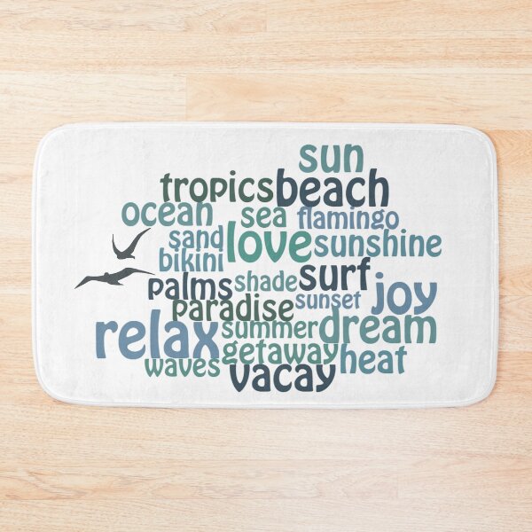 Item preview, Summer Vibes Typography Ocean designed and sold by ViewerEqualsPhoton.