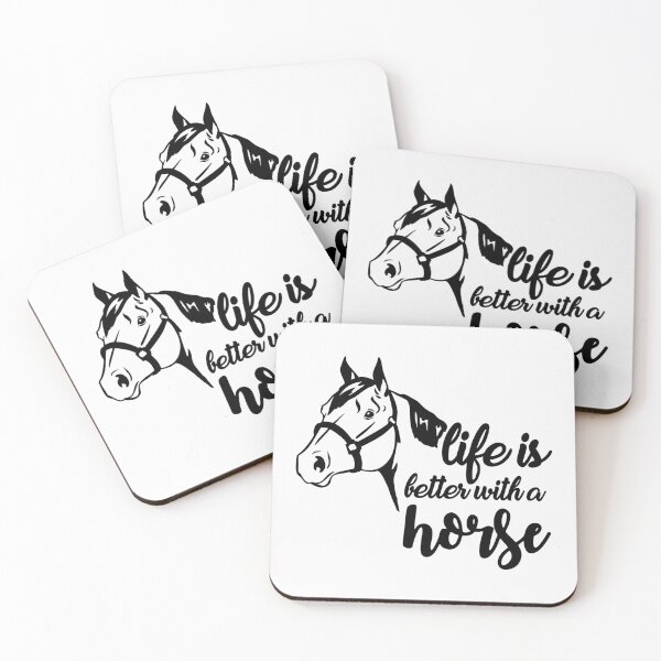 Item preview, Life is better with a horse designed and sold by SasKloset.