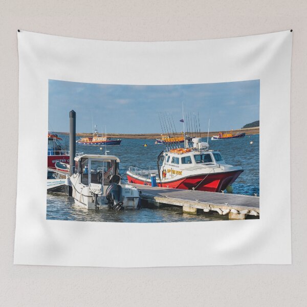 Item preview, Fishing boats, Wells-Next-The-Sea designed and sold by yackers1.