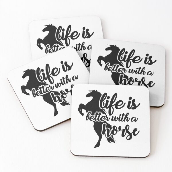 Item preview, Life is better with a horse designed and sold by SasKloset.