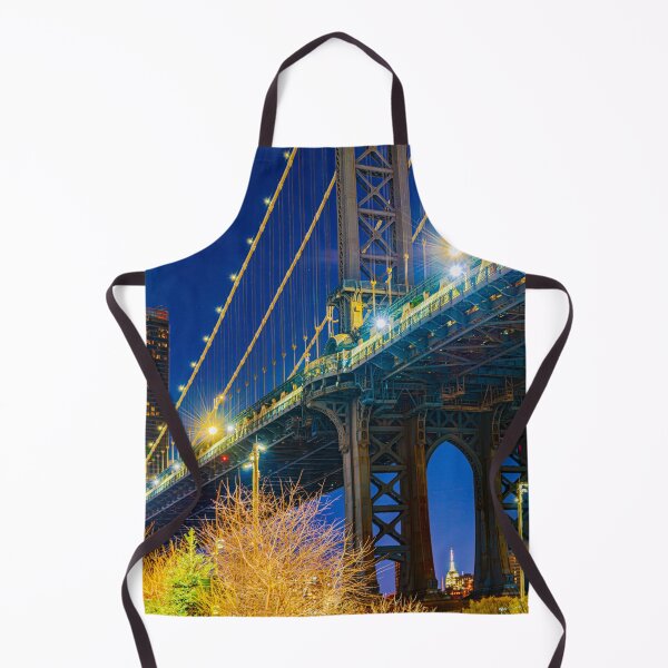 Item preview, Manhattan Bridge at Night designed and sold by Roselyn Shoko.