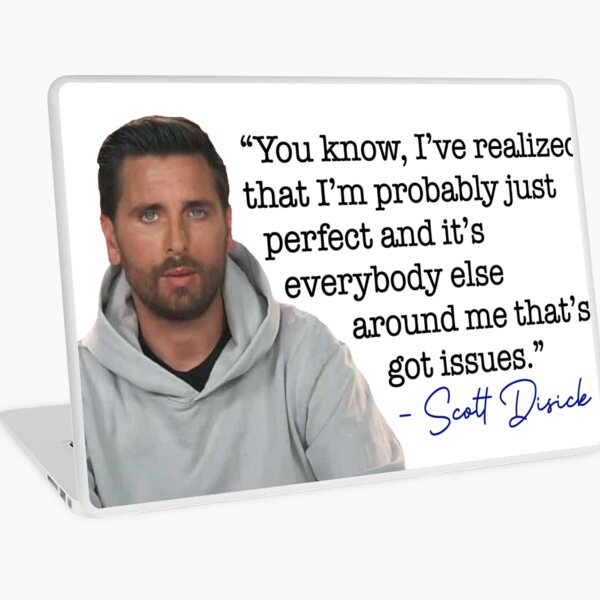 Aperçu de l'œuvre Citation de Scott Disick créée et vendue par CSaviano.