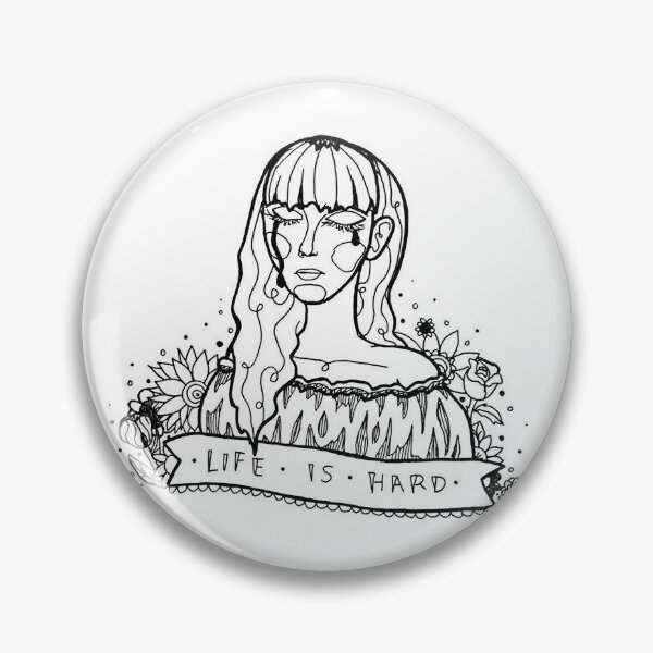 Item preview, Life is hard sometimes designed and sold by sarahillart.