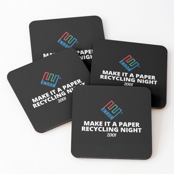 Item preview, Enron Make it a Paper Recycling Night  designed and sold by Marcela872020.