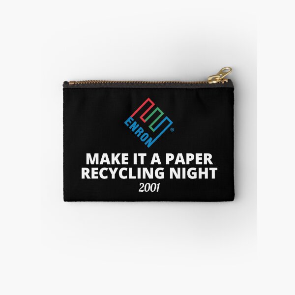 Item preview, Enron Make it a Paper Recycling Night  designed and sold by Marcela872020.