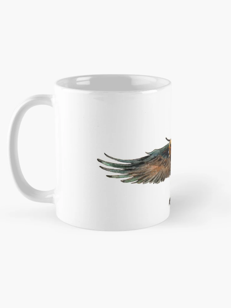Thumbnail 5 of 6, Coffee Mug, Crowbee designed and sold by Rey Mehlhorn.