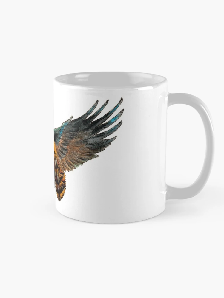 Thumbnail 3 of 6, Coffee Mug, Crowbee designed and sold by Rey Mehlhorn.