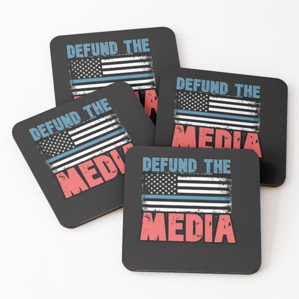 Item preview, Defund the Media designed and sold by SmartTShirtTime.