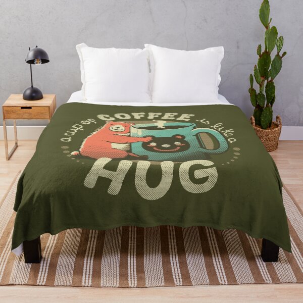 Item preview, A Cup Of Coffee Is Like A Hug designed and sold by Tobe Fonseca®.