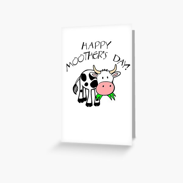 Item preview, Happy Moother's Day Mother's Day Cow Design designed and sold by Da-Family-Biz.