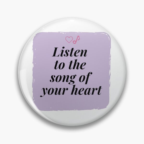 Item preview, Listen to the song of your heart designed and sold by MoyuDesign.