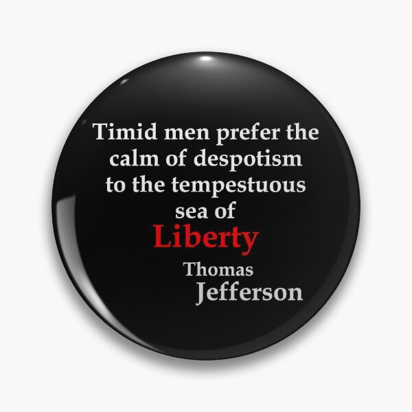 Item preview, Timid men - Thomas Jefferson (WhiteT) designed and sold by OleKurmudgeon.