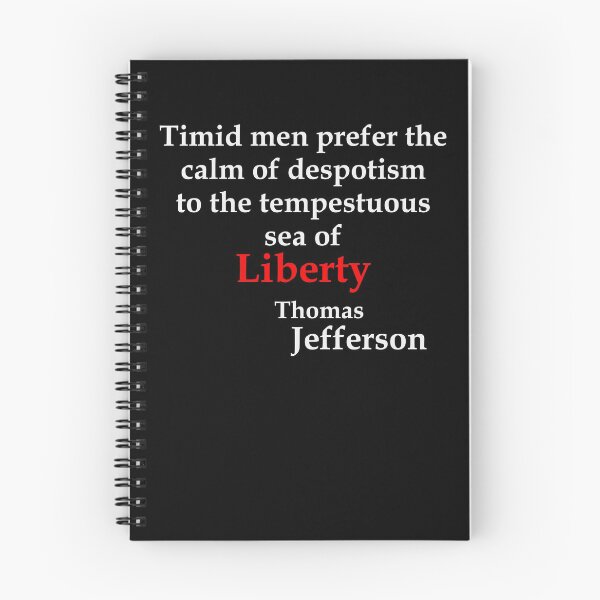 Item preview, Timid men - Thomas Jefferson (WhiteT) designed and sold by OleKurmudgeon.