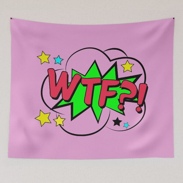 Item preview, WTF designed and sold by ARCADEWEAR.IT.