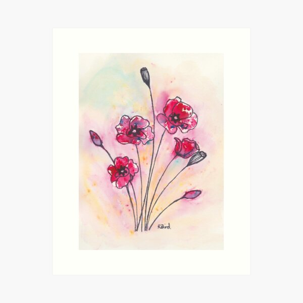 Poppies Art Print