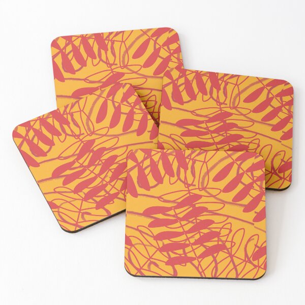 Item preview, Fallen Red Leaves designed and sold by ZiigCreatives.